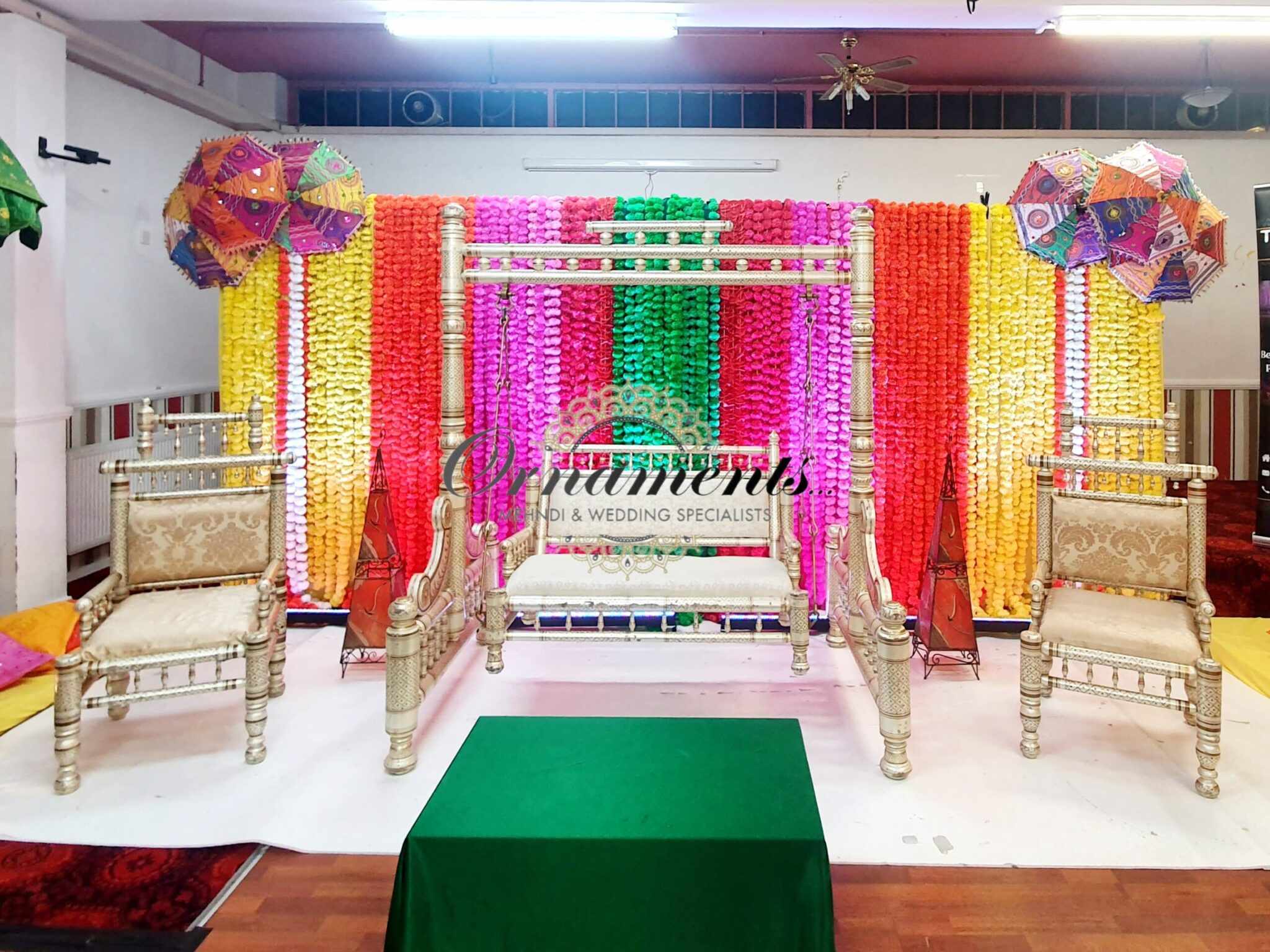 Wedding/ Mehndi Party Stage | eBay